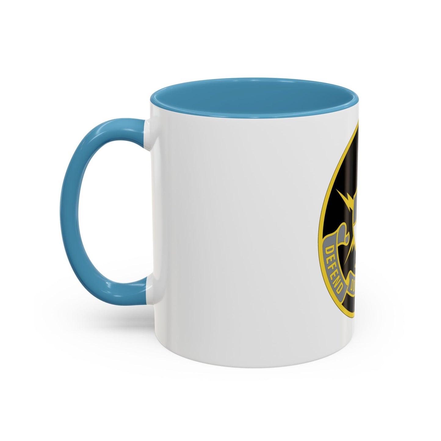 United States Cyber School 2 (U.S. Army) Accent Coffee Mug