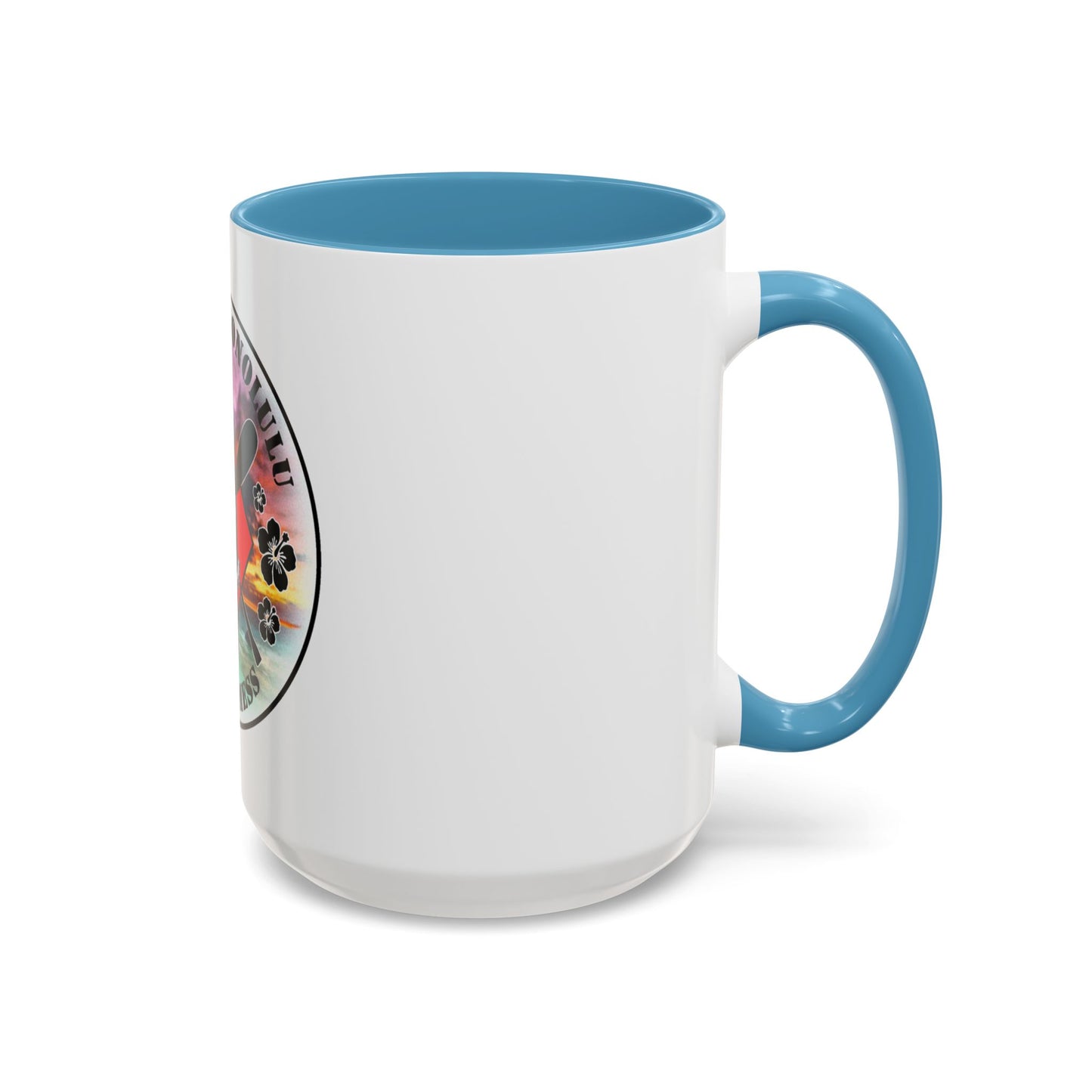 USCG Base Honolulu Chiefs Mess (U.S. Coast Guard) Accent Coffee Mug
