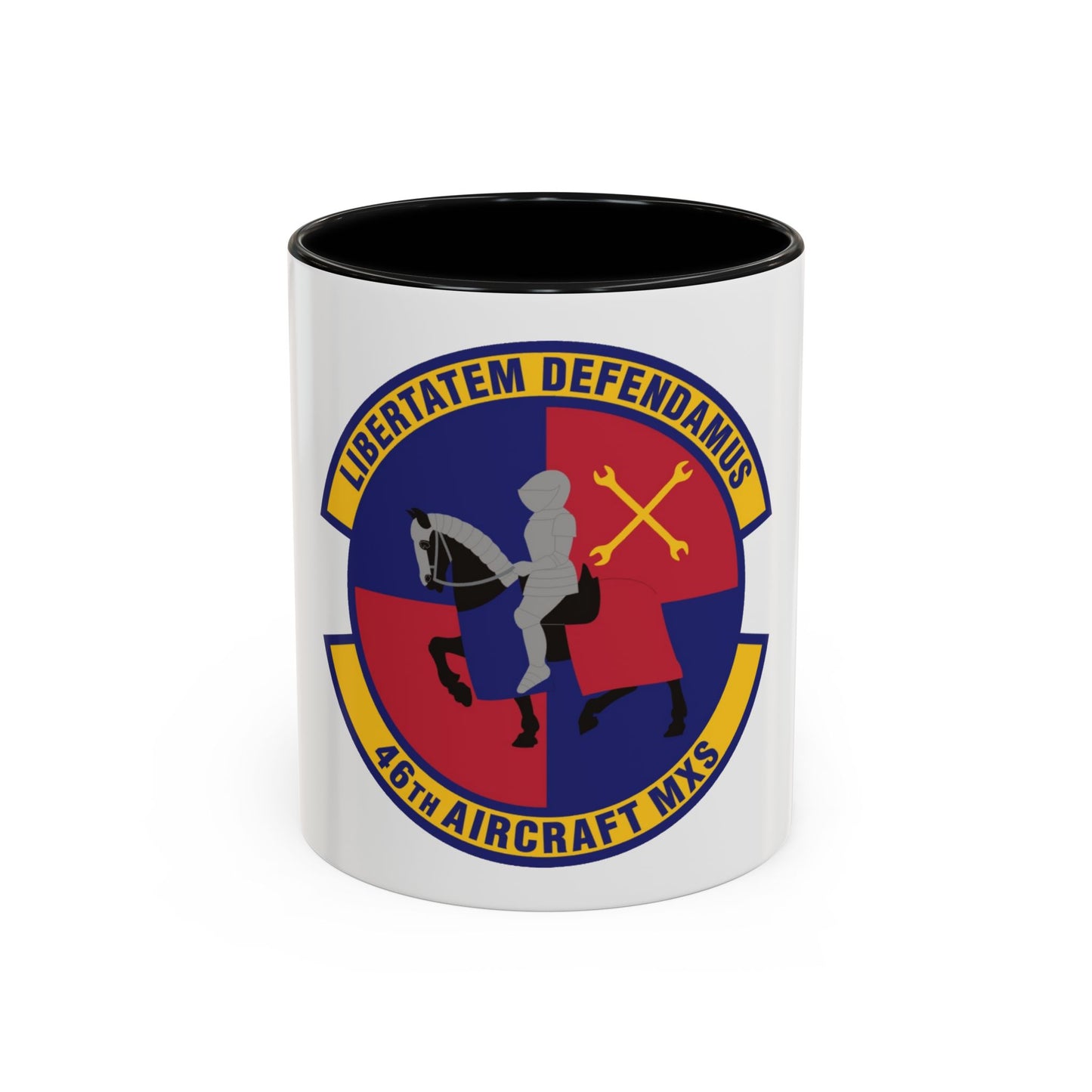46th Aircraft Maintenance Squadron (U.S. Air Force) Accent Coffee Mug