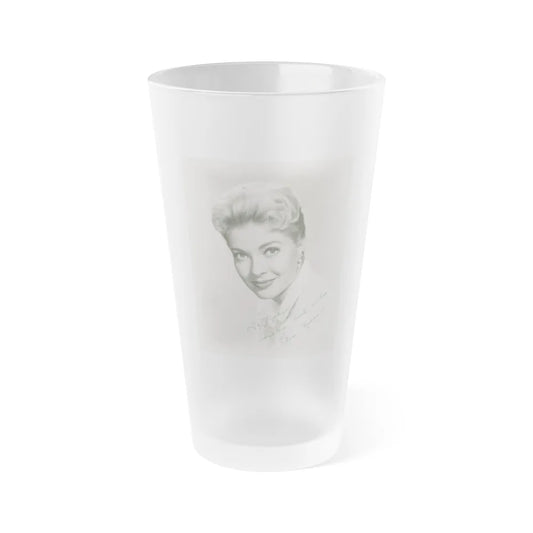 Lori Nelson #160 (Vintage Female Icon) Frosted Pint 16oz-16oz-Frosted-Go Mug Yourself