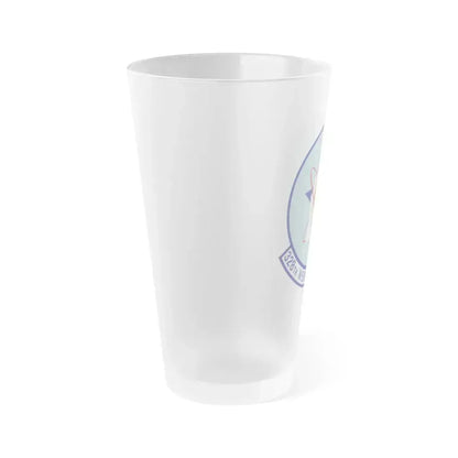 328th Weapons Squadron (U.S. Air Force) Frosted Pint Glass 16oz - Go Mug Yourself