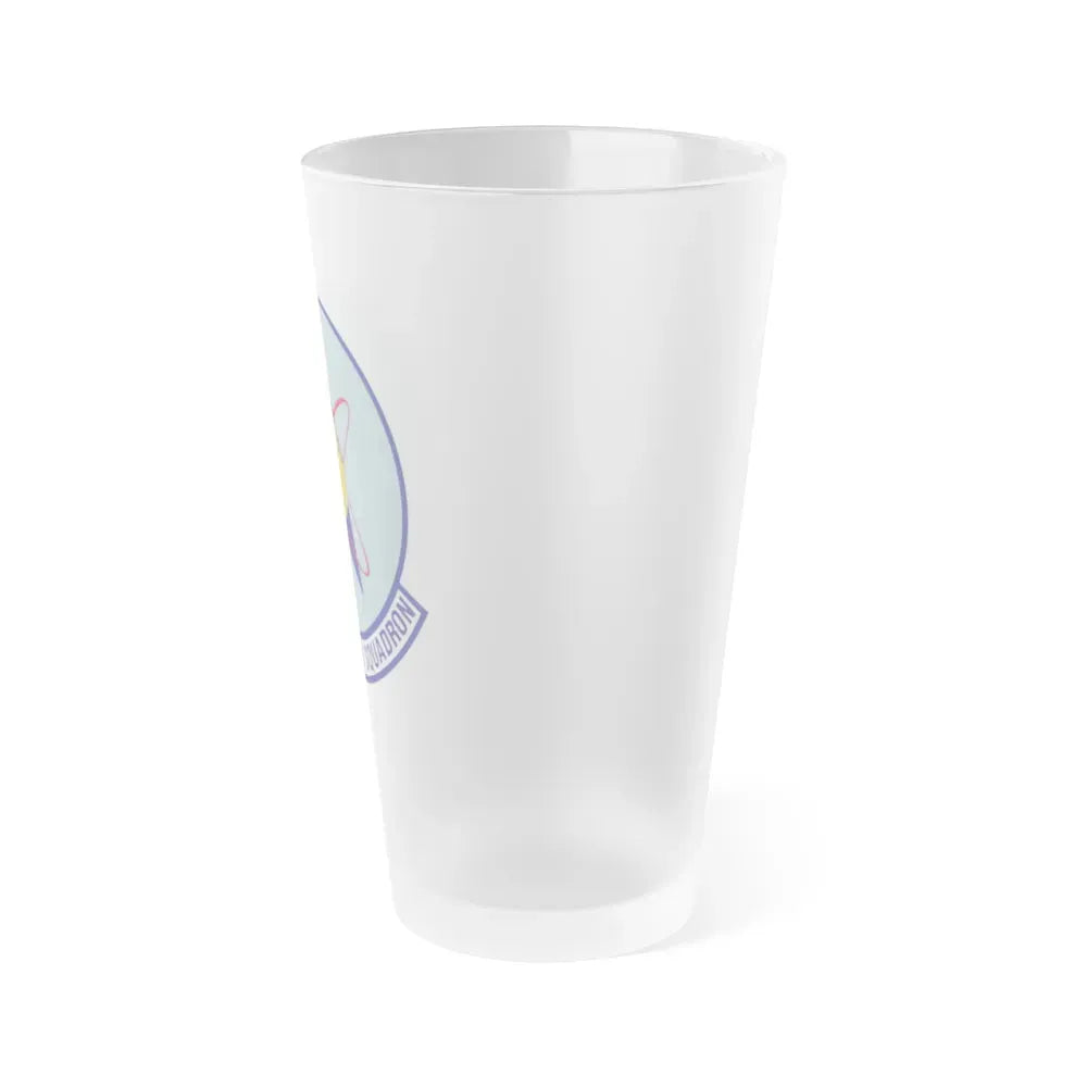 328th Weapons Squadron (U.S. Air Force) Frosted Pint Glass 16oz - Go Mug Yourself