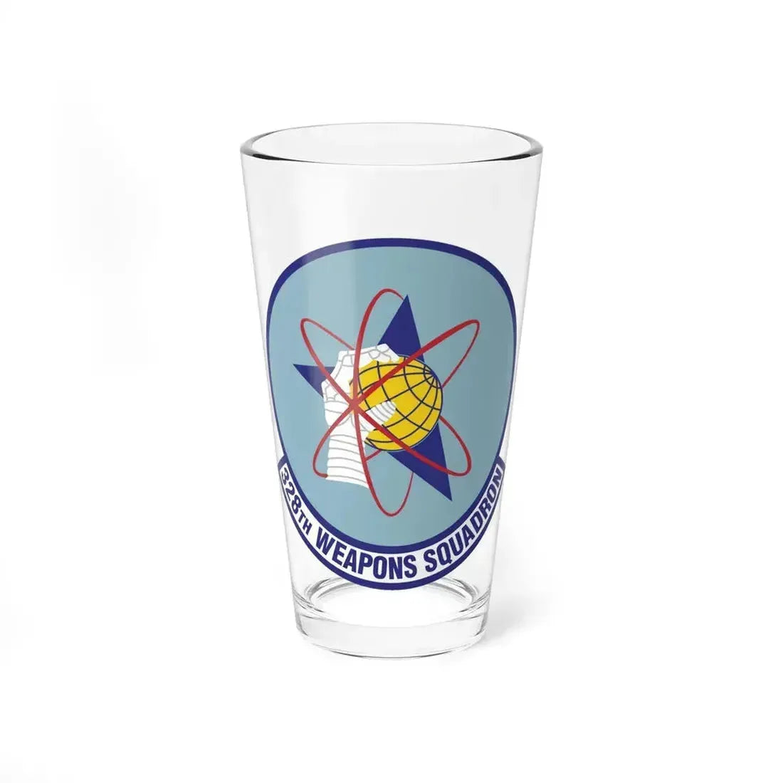 328th Weapons Squadron (U.S. Air Force) Pint Glass 16oz 16oz - Go Mug Yourself