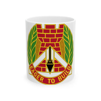 329 Engineer Group (U.S. Army) White Coffee Mug-11oz-Go Mug Yourself