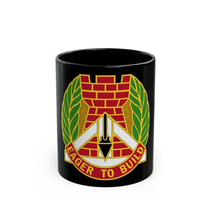 329 Engineer Group (U.S. Army) Black Coffee Mug 11oz - Go Mug Yourself
