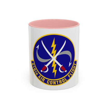 610 Air Control Flight PACAF (U.S. Air Force) Accent Coffee Mug