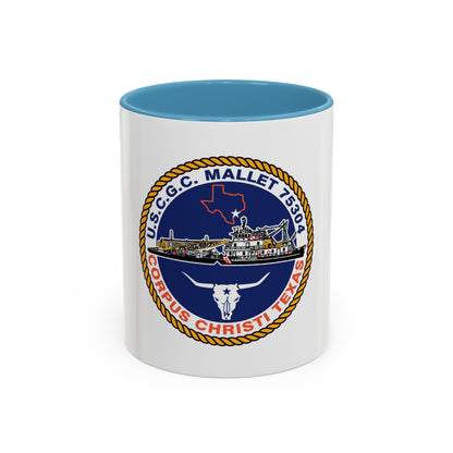 USCGC Mallet 75304 (U.S. Coast Guard) Accent Coffee Mug