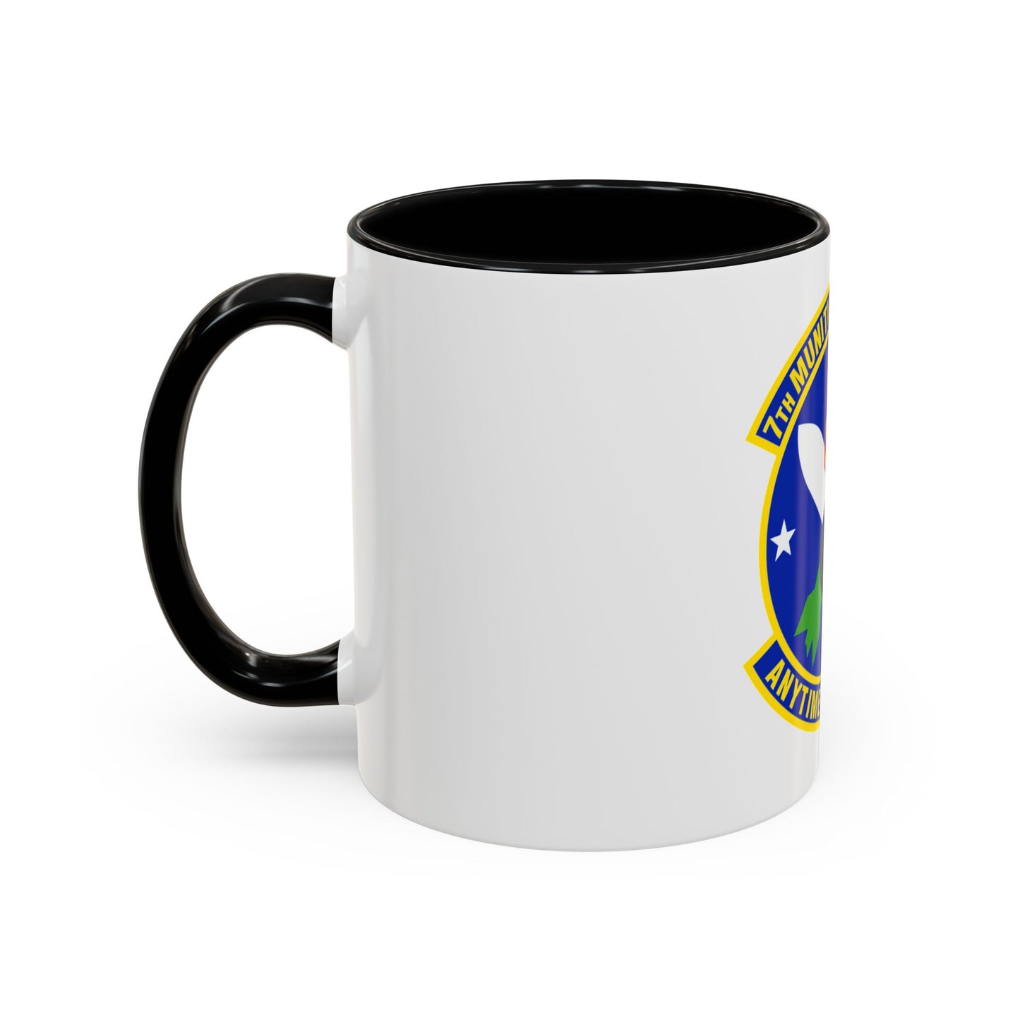 7 Munitions Squadron ACC (U.S. Air Force) Accent Coffee Mug