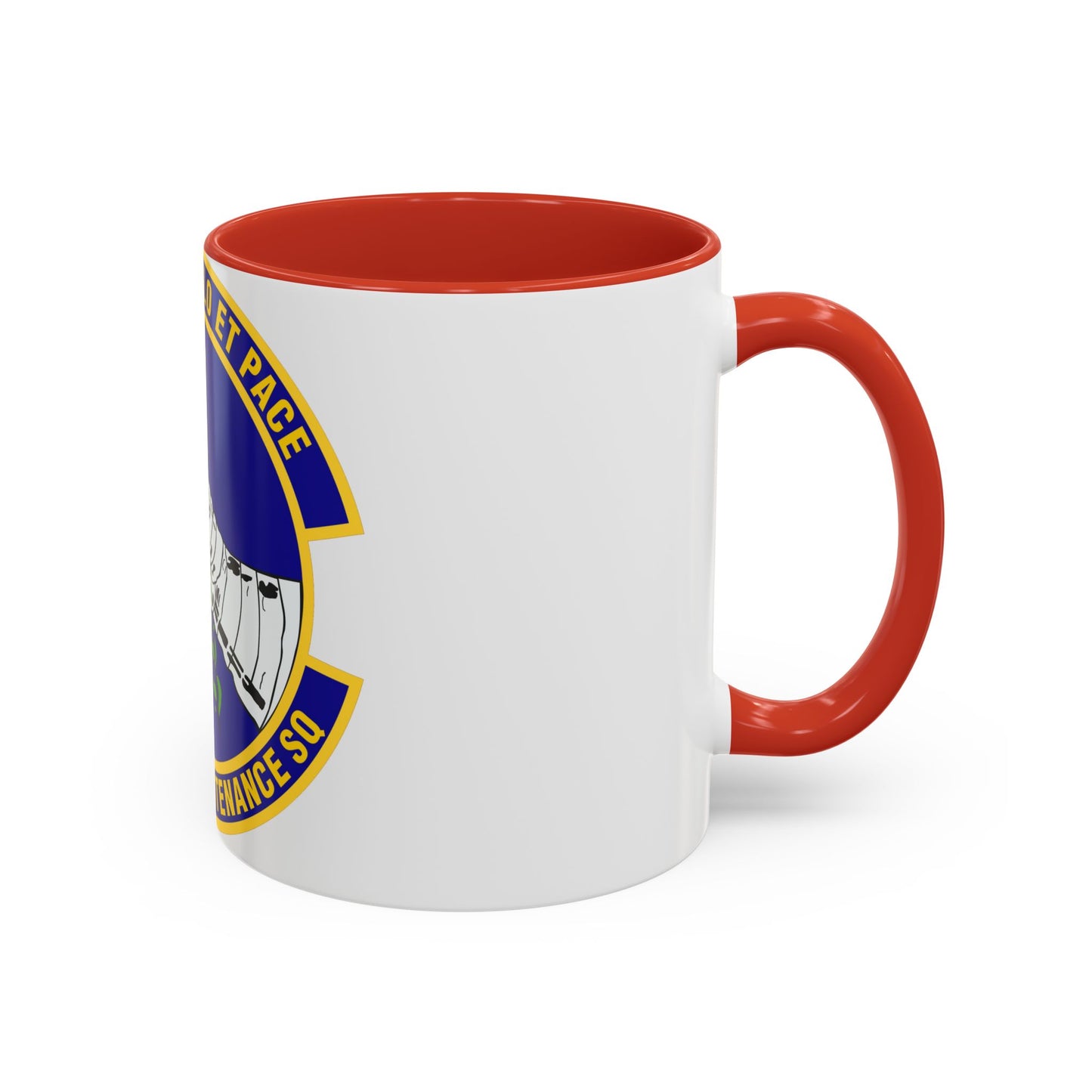 455th Expeditionary Maintenance Squadron (U.S. Air Force) Accent Coffee Mug