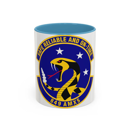 849 Aircraft Maintenance SquadronACC (U.S. Air Force) Accent Coffee Mug