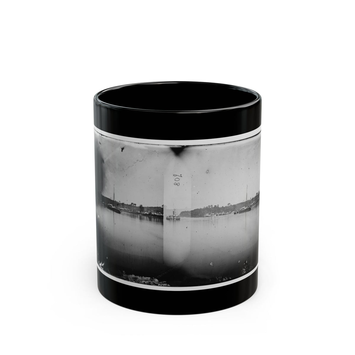 Belle Plain, Virginia. General View (U.S. Civil War) Black Coffee Mug
