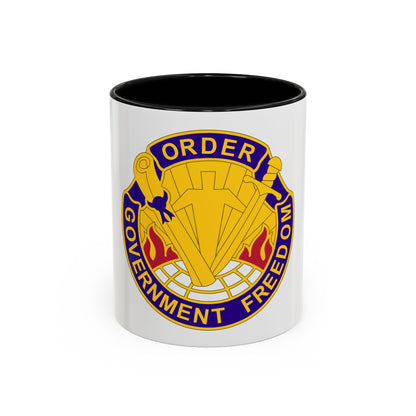 353 Civil Affairs Command 2 (U.S. Army) Accent Coffee Mug