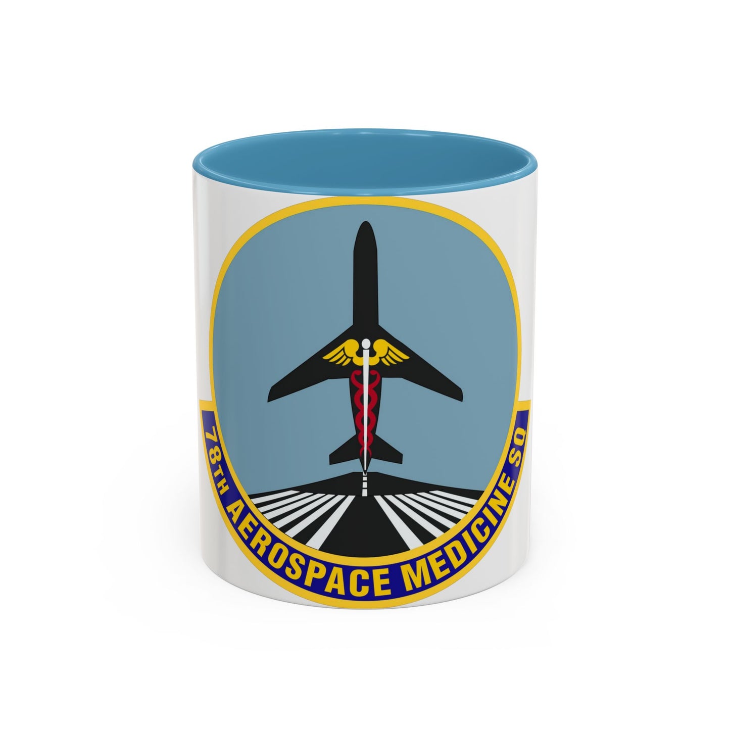 78th Aerospace Medicine Squadron (U.S. Air Force) Accent Coffee Mug