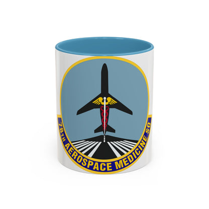 78th Aerospace Medicine Squadron (U.S. Air Force) Accent Coffee Mug