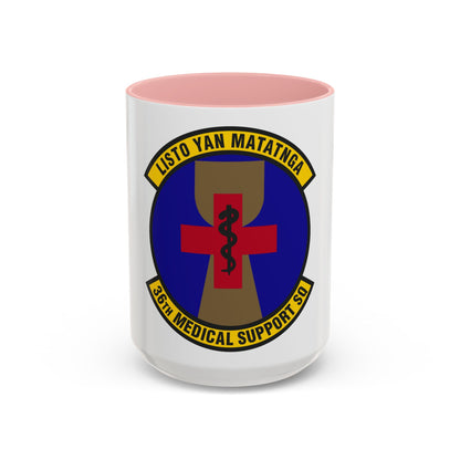 36th Medical Support Squadron (U.S. Air Force) Accent Coffee Mug