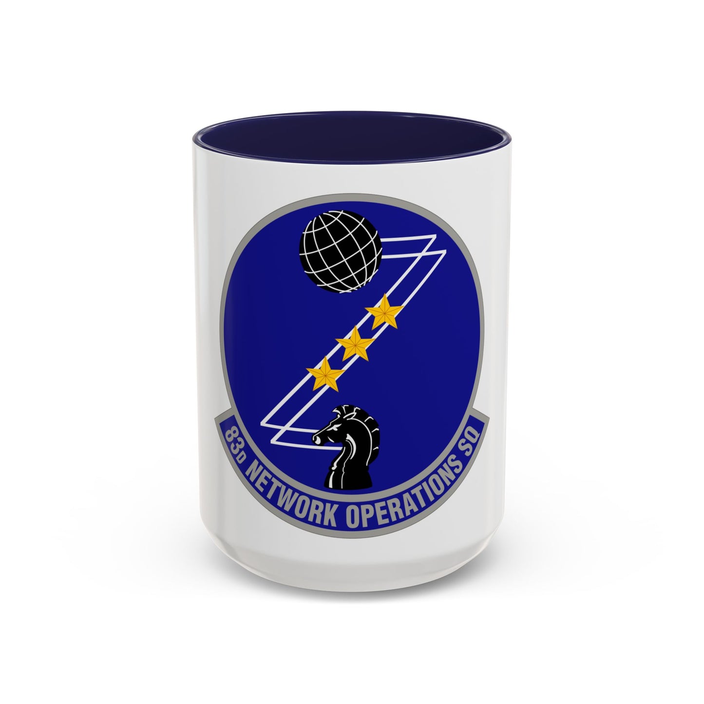 83 Network Operations Squadron ACC (U.S. Air Force) Accent Coffee Mug