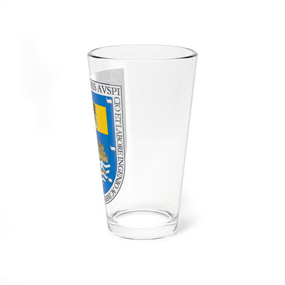 Escudo de Tumbes (Peru) (Coat of Arms) Pint Glass 16oz