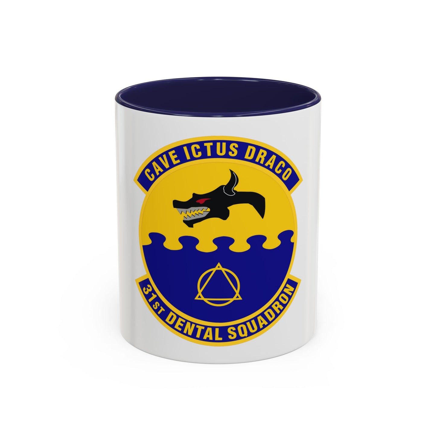 31st Dental Squadron (U.S. Air Force) Accent Coffee Mug