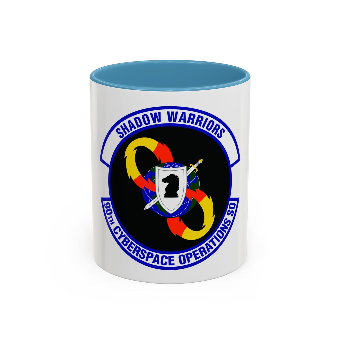 90 Cyberspace Operations Squadron ACC (U.S. Air Force) Accent Coffee Mug