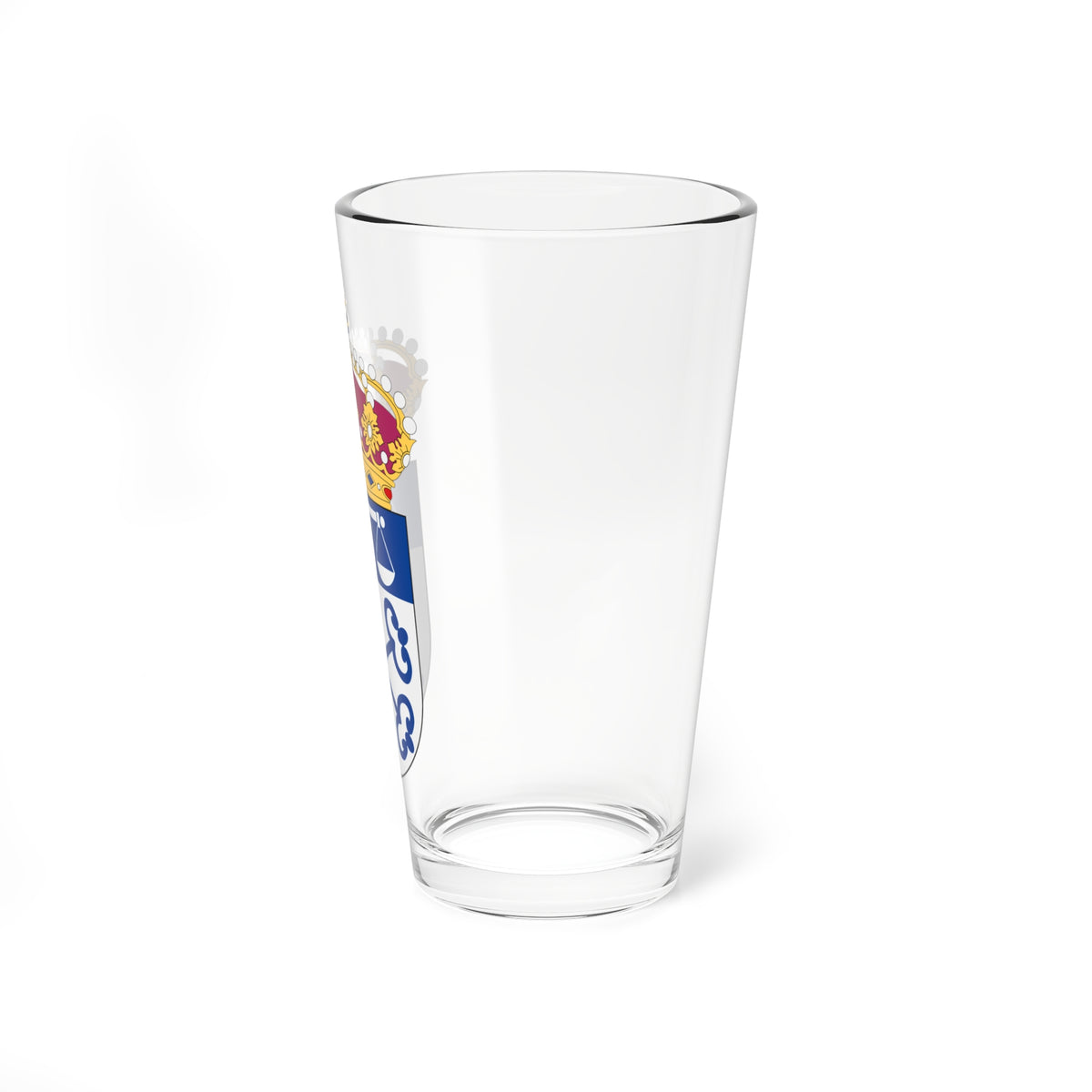 Luleå tingsrätt vapen (Sweden) (Coat of Arms) Pint Glass 16oz