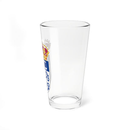 Luleå tingsrätt vapen (Sweden) (Coat of Arms) Pint Glass 16oz