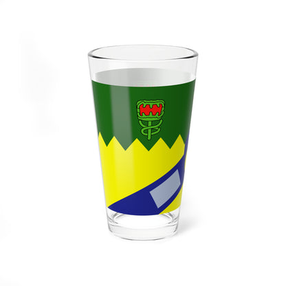 Tasmania Launceston City Flag (Australia) Pint Glass 16oz
