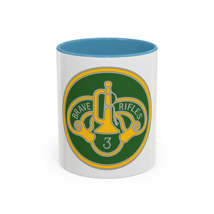 3 Cavalry Regiment 3 (U.S. Army) Accent Coffee Mug