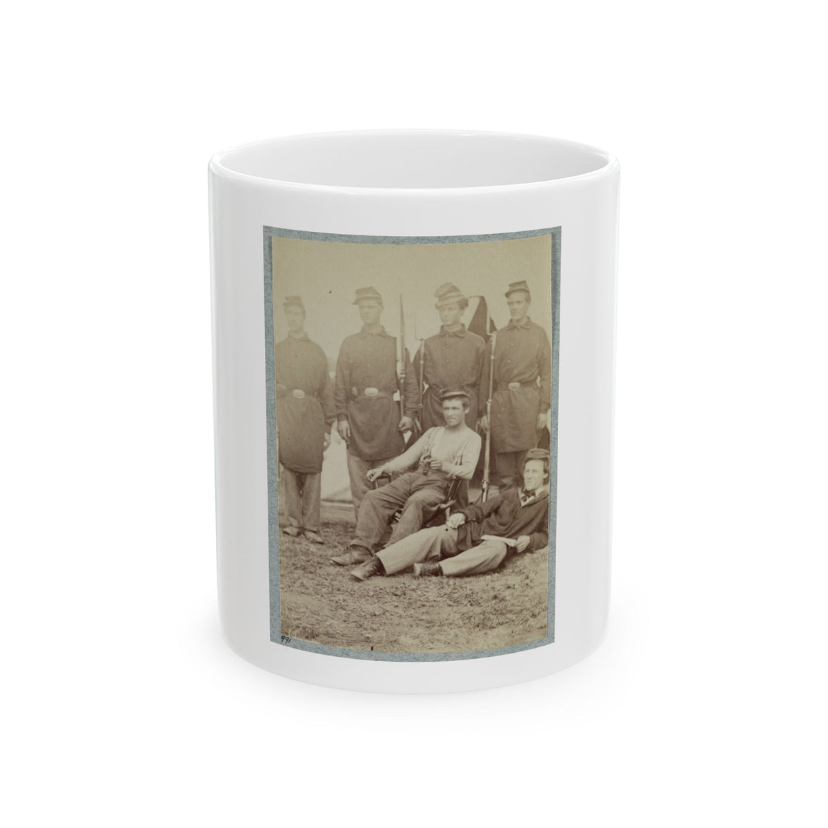 2d Rhode Island Infantry 008 (U.S. Civil War) White Coffee Mug