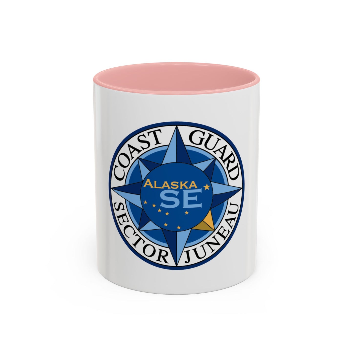 USCG Sector Juneau (U.S. Coast Guard) Accent Coffee Mug
