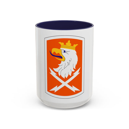 22 Signal Brigade (U.S. Army) Accent Coffee Mug