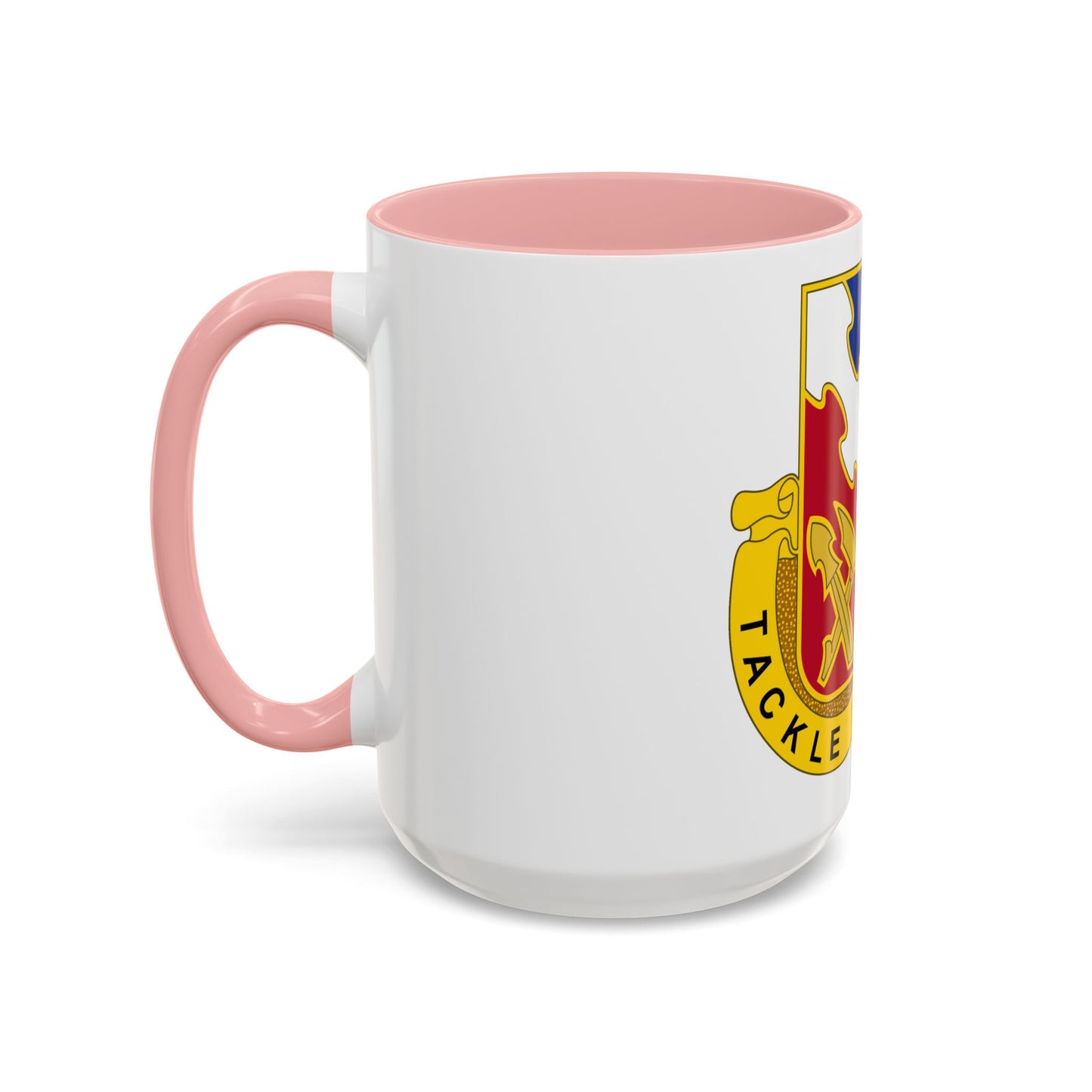 863 Engineer Battalion (U.S. Army) Accent Coffee Mug