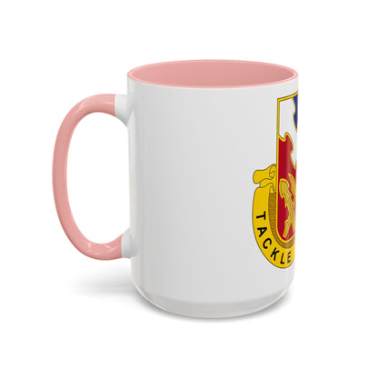 863 Engineer Battalion (U.S. Army) Accent Coffee Mug