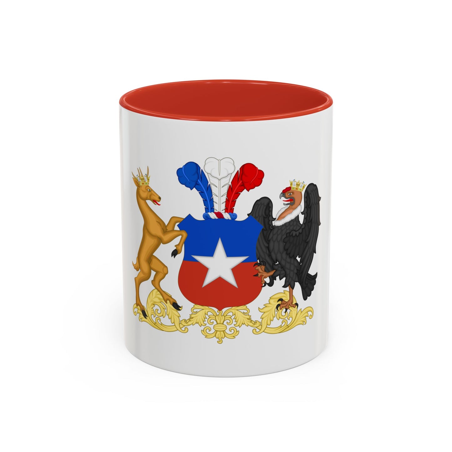 Coat of Arms of Chile (1834-1920) - Accent Coffee Mug