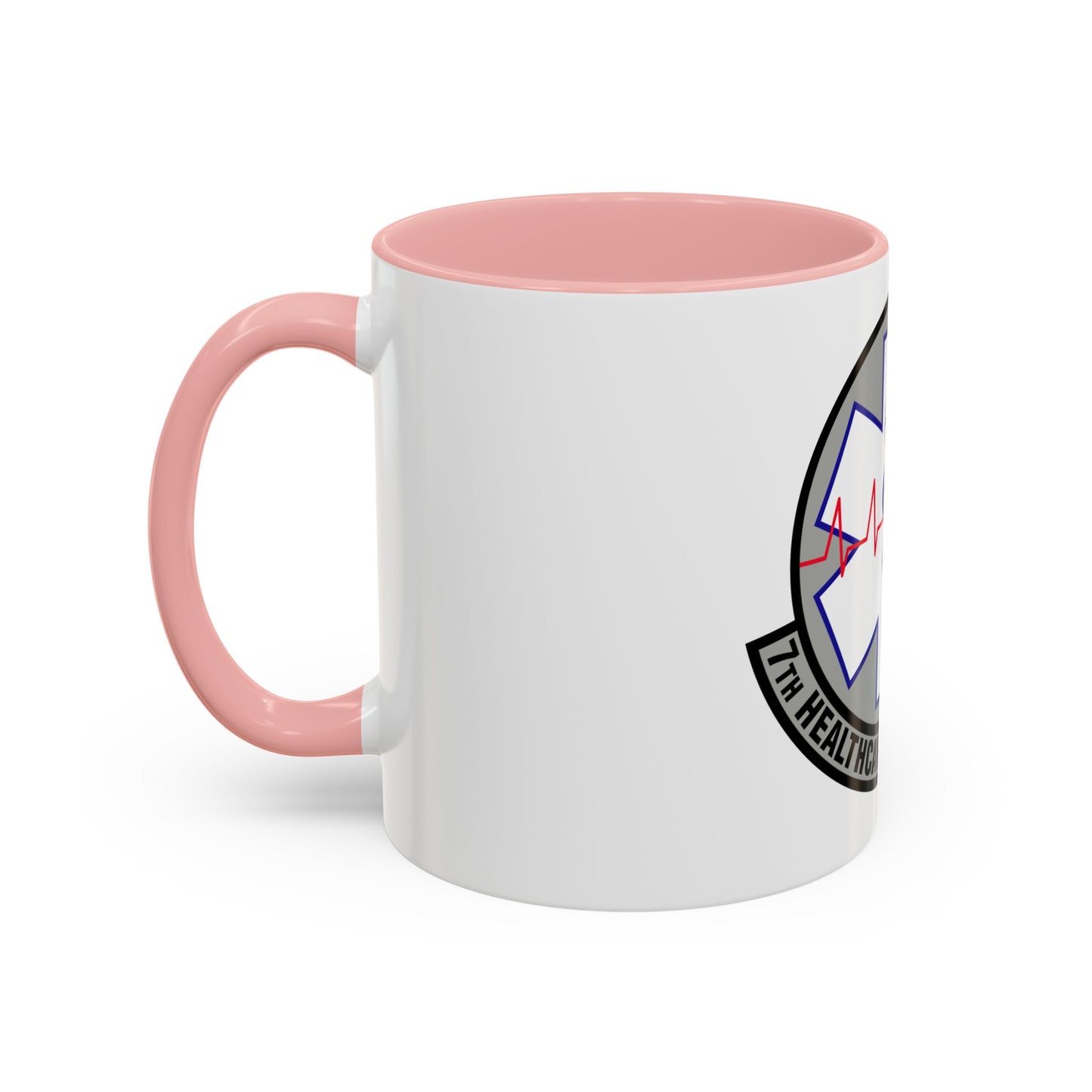 7 Healthcare Operations Squadron AFGSC (U.S. Air Force) Accent Coffee Mug