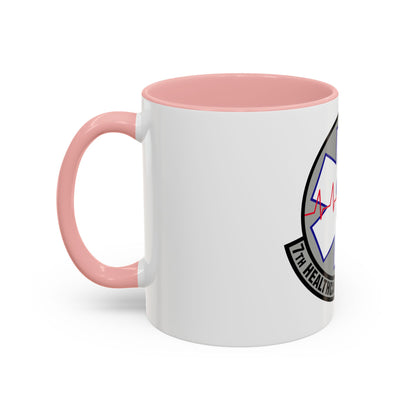 7 Healthcare Operations Squadron AFGSC (U.S. Air Force) Accent Coffee Mug