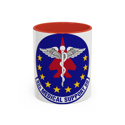 82d Medical Support Squadron (U.S. Air Force) Accent Coffee Mug