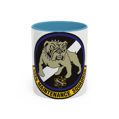 552 Maintenance Squadron ACC (U.S. Air Force) Accent Coffee Mug