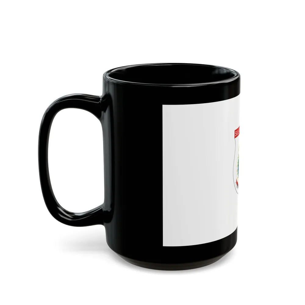 Flag of West Sulawesi Indonesia - Black Coffee Mug-Go Mug Yourself