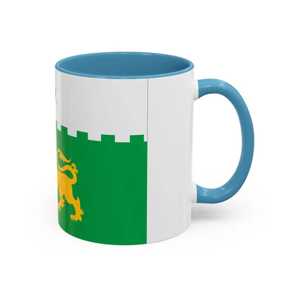 Flag of Akhaltsikhe Georgia - Accent Coffee Mug-Go Mug Yourself