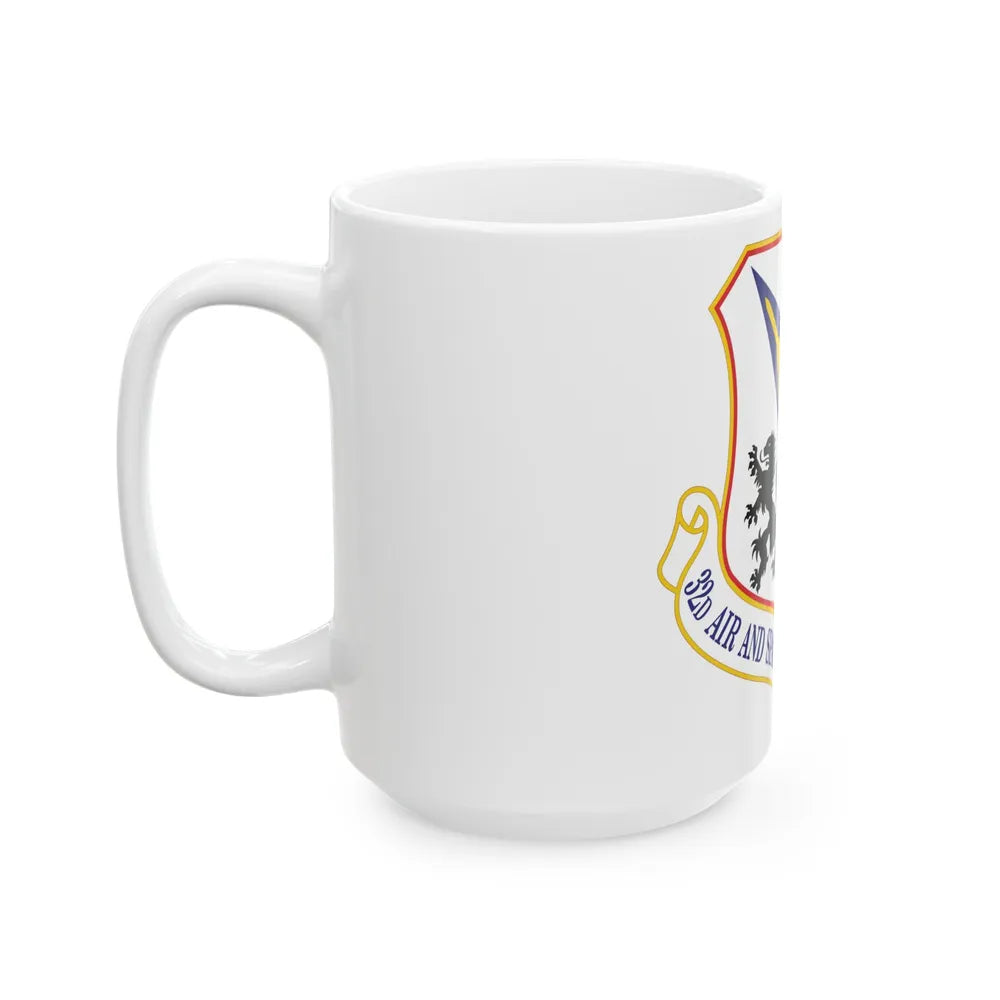 32d Air and Space Operations Center (U.S. Air Force) White Coffee Mug-Go Mug Yourself