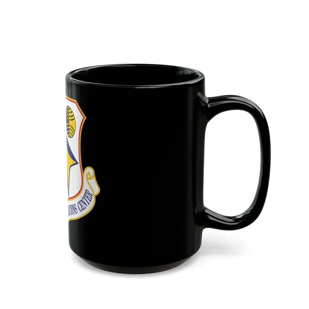 32d Air and Space Operations Center (U.S. Air Force) Black Coffee Mug - Go Mug Yourself