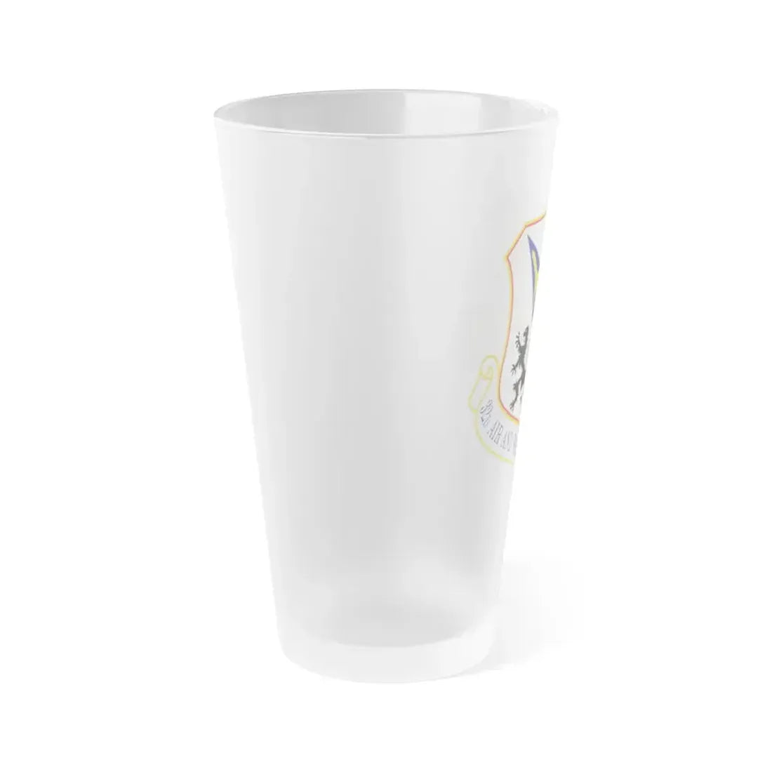 32d Air and Space Operations Center (U.S. Air Force) Frosted Pint Glass 16oz - Go Mug Yourself