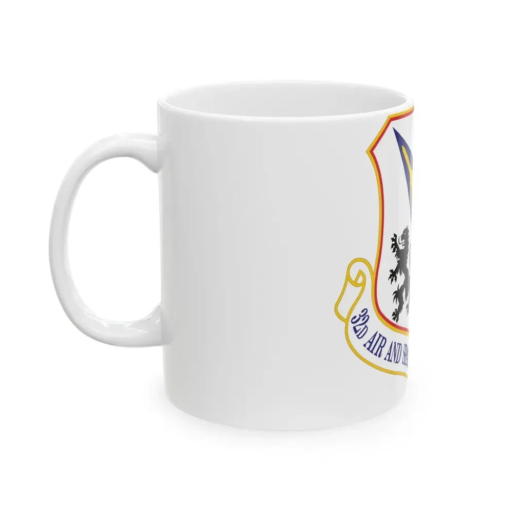 32d Air and Space Operations Center (U.S. Air Force) White Coffee Mug - Go Mug Yourself