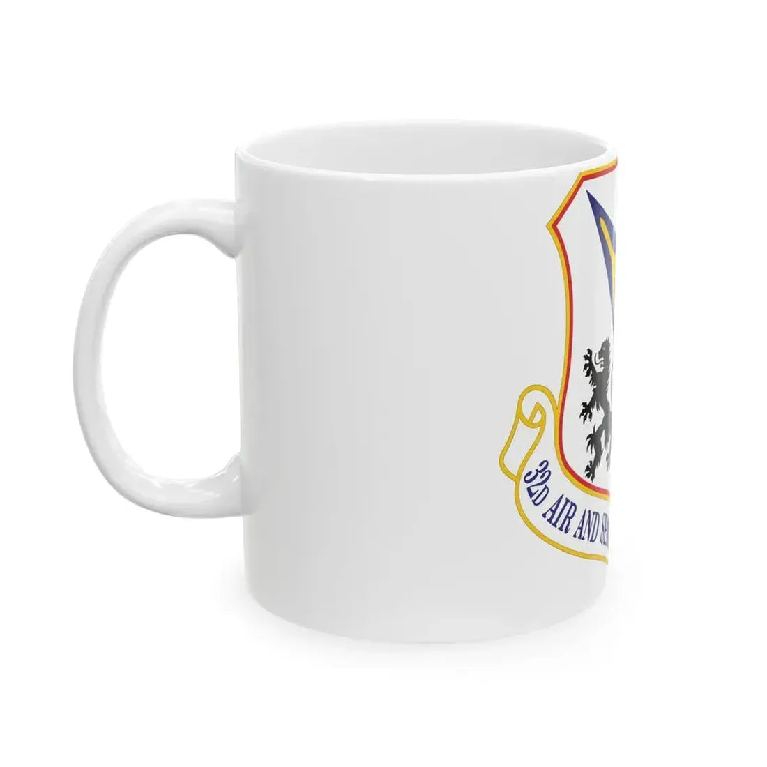 32d Air and Space Operations Center (U.S. Air Force) White Coffee Mug - Go Mug Yourself