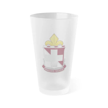 32d Hospital Center (U.S. Army) Frosted Pint Glass 16oz Default Title - Go Mug Yourself