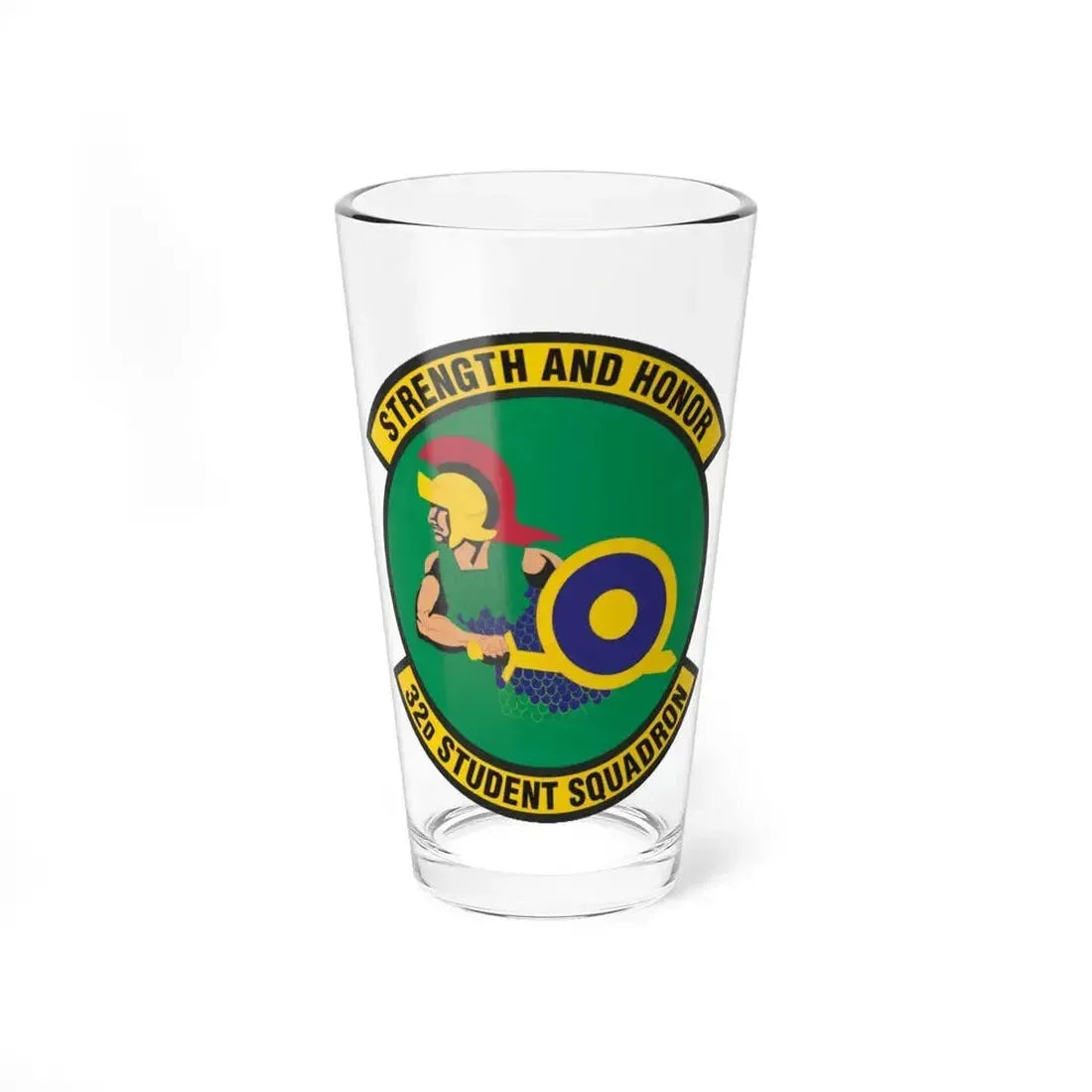 32d Student Squadron (U.S. Air Force) Pint Glass 16oz 16oz - Go Mug Yourself