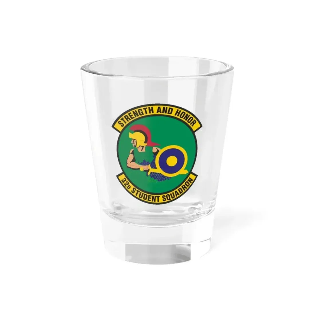 32d Student Squadron (U.S. Air Force) Shot Glass 1.5oz 1.5oz - Go Mug Yourself