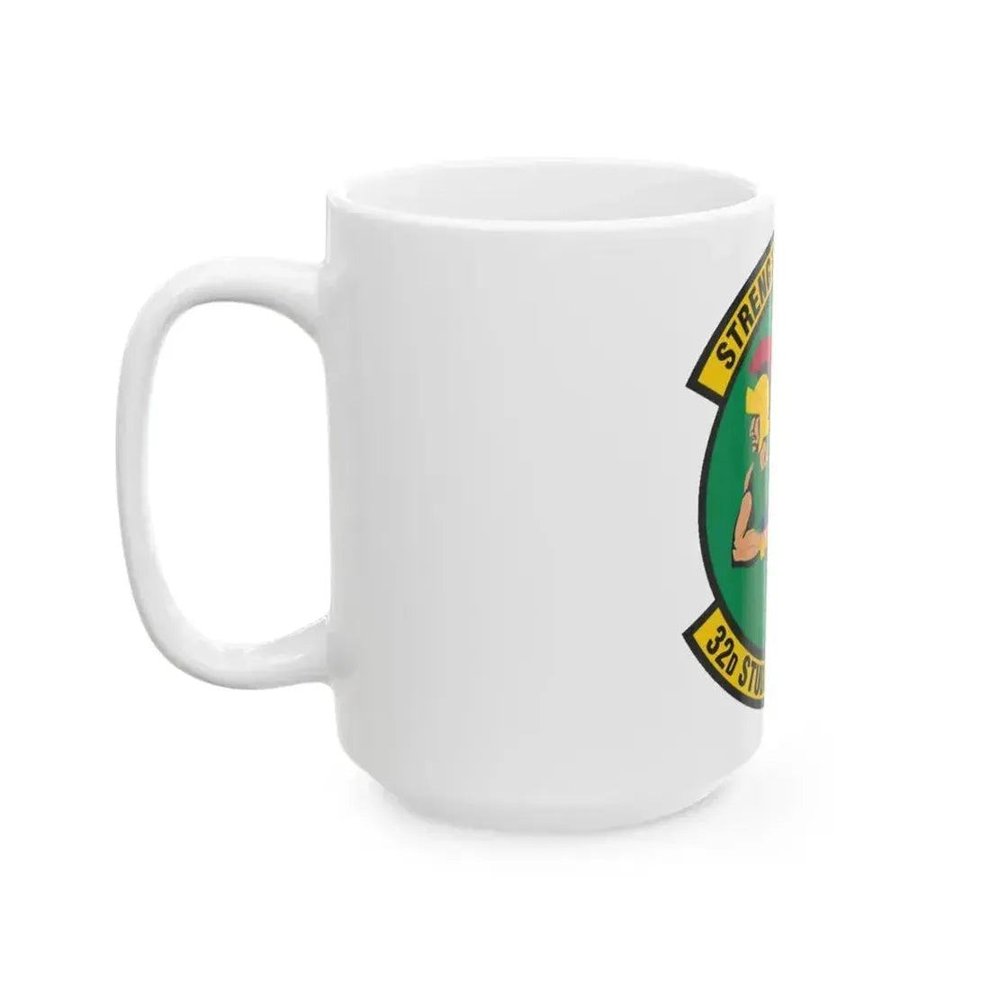 32d Student Squadron (U.S. Air Force) White Coffee Mug - Go Mug Yourself