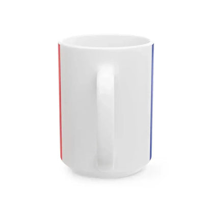 32e regiment dinfanterie de ligne-drapeau (France) White Coffee Mug - Go Mug Yourself