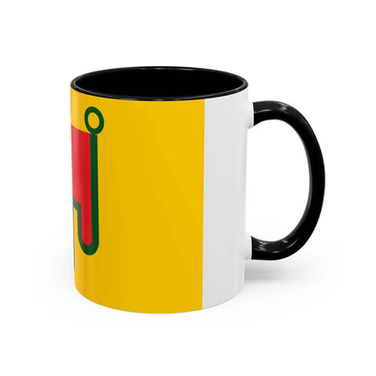 Flag of Auvergne France - Accent Coffee Mug-Go Mug Yourself